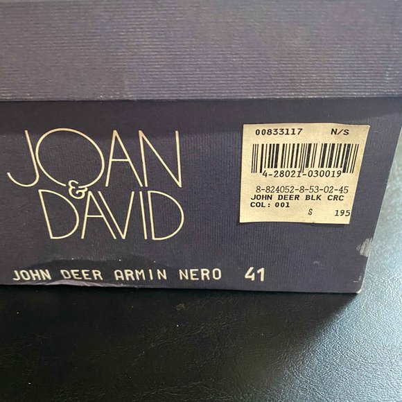 Joan and David - John Deere Armin Black Patent Leather Loafer - Sz 41, US 10 - Picture 7 of 7